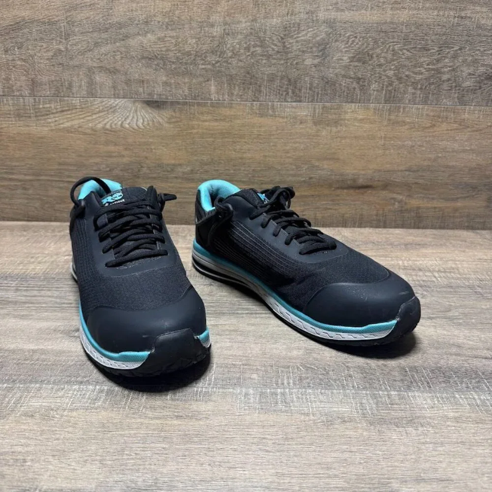 Timberland Pro Drivetrain Compostie Toe Black Mesh Sneaker Women's Size 10